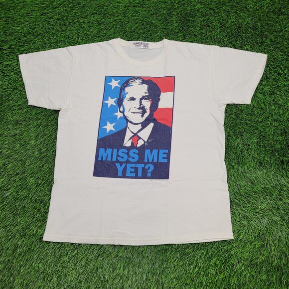 George-Bush Shirt Womens Large 21x25 Republican - Picture 1 of 14